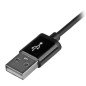 StarTech.com Cavo connettore lightning a 8 pin Apple nero a USB da 1m per iPhone / iPod / iPad