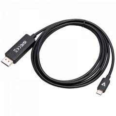 V7 V7USBCDP14-2M cavo e adattatore video DisplayPort USB tipo-C Nero