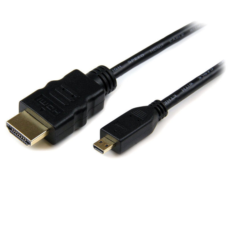 StarTech.com Cavo HDMI ad alta velocità con Ethernet da 1 m - HDMI a Micro HDMI - M/M