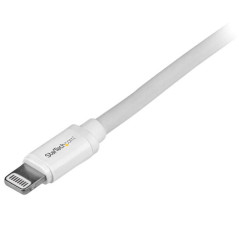 StarTech.com Cavo lungo connettore lightning a 8 pin Apple bianco da 2 m a USB per iPhone   iPod   iPad