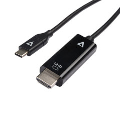 V7 V7UCHDMI-1M cavo e adattatore video USB Type-C 3.2 Gen 1 HDMI Nero