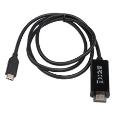 V7 V7UCHDMI-1M cavo e adattatore video USB Type-C 3.2 Gen 1 HDMI Nero