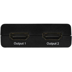 StarTech.com Sdoppiatore Splitter HDMI 4k @ 30hz 1x2 da 1 a 2 porte Alimentato con Adattatore o USB