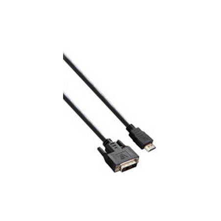 V7 Cavo HDMI DVI (m m) HDMI DVI-D Dual Link nero 2 m