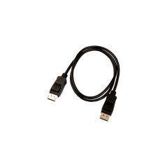 V7 Cavo video nero Pro da DisplayPort maschio a DisplayPort maschio 1 m