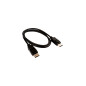 V7 Cavo video nero Pro da DisplayPort maschio a DisplayPort maschio 1 m