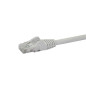 StarTech.com Cavo di Rete Bianco Cat6 UTP Ethernet Gigabit RJ45 Antigroviglio - 50cm