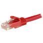 StarTech.com Cavo patch antigroviglio UTP RJ45 Cat6 Gigabit 3 m rosso - Cavo patch 3 m