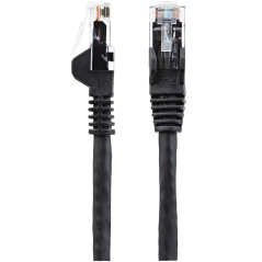 StarTech.com N6LPATCH5MBK cavo di rete Nero 5 m Cat6 U UTP (UTP)