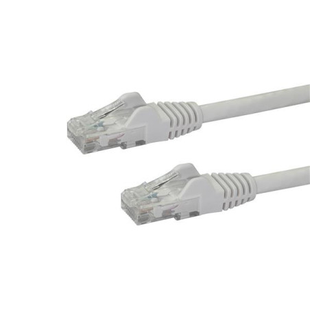 StarTech.com N6PATC10MWH cavo di rete Bianco 10 m Cat6 U UTP (UTP)