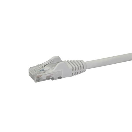 StarTech.com N6PATC10MWH cavo di rete Bianco 10 m Cat6 U/UTP (UTP)