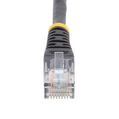 StarTech.com Cavo patch UTP Cat5e RJ45 modellato nero da 15 m Cat 5e - Cavo patch da 15 m