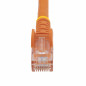 StarTech.com Cavo patch antigroviglio UTP RJ45 Cat6 Gigabit 3 m arancione - Cavo patch 3 m