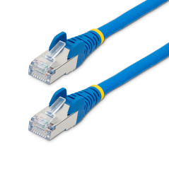 StarTech.com Cavo Ethernet CAT 6a - 3m - Blu - Cavo di rete LAN Low Smoke Zero Halogen (LSZH) - 10GbE 500MHz 100W PoE++ -