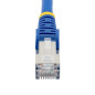 StarTech.com Cavo Ethernet CAT 6a - 3m - Blu - Cavo di rete LAN Low Smoke Zero Halogen (LSZH) - 10GbE 500MHz 100W PoE++ -