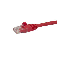 StarTech.com N6PATC10MRD cavo di rete Rosso 10 m Cat6 U UTP (UTP)