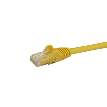 StarTech.com Cavo di Rete Giallo Cat6 UTP Ethernet Gigabit RJ45 Antigroviglio - 50cm