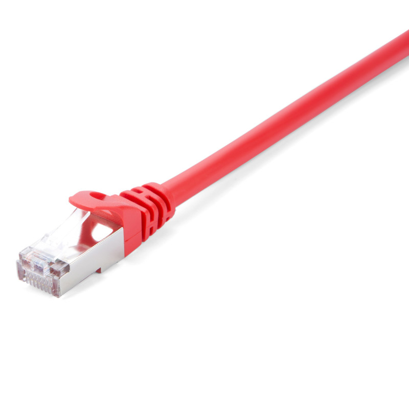 V7 Cavo di rete schermato CAT6 STP 05M Rosso