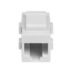 StarTech.com Accoppiatore di rete jack Keystone RJ45 Cat 6 bianco - F F