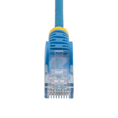 StarTech.com Cavo di Rete Ethernet Snagless CAT6 da 2m - Cavo Patch antigroviglio slim RJ45 - Blu