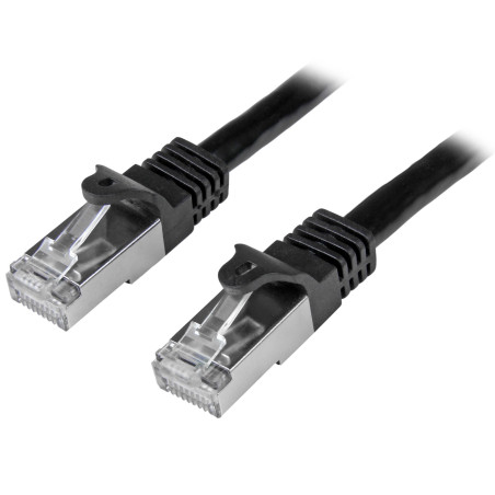 StarTech.com N6SPAT2MBK cavo di rete Nero 2 m Cat6 SF/UTP (S-FTP)