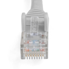 StarTech.com N6LPATCH3MGR cavo di rete Grigio 3 m Cat6 U UTP (UTP)