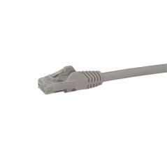 StarTech.com Cavo patch antigroviglio UTP RJ45 Cat6 Gigabit 15 m grigio - Cavo patch 15 m