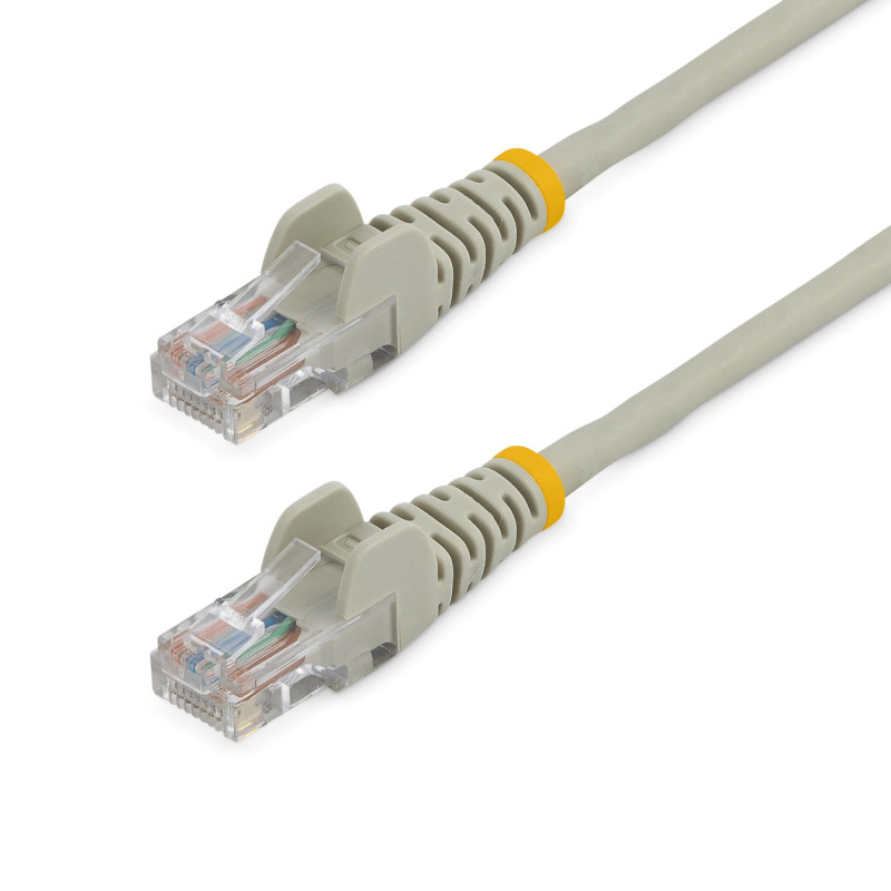 StarTech.com Cavo di Rete da 7m Grigio Cat5e Ethernet RJ45 Antigroviglio