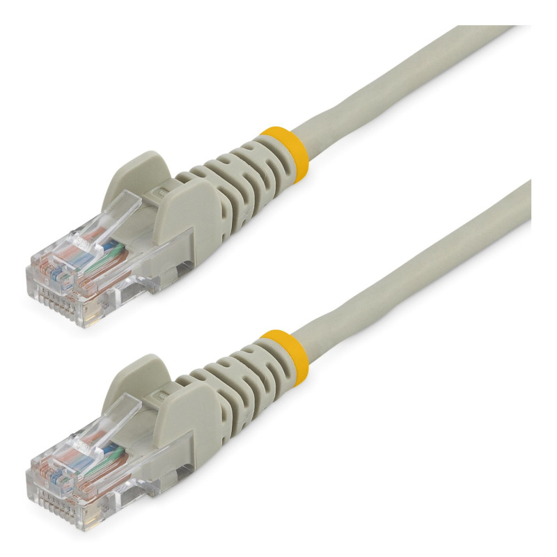 StarTech.com Cavo di rete CAT 5e - Cavo Patch Ethernet RJ45 UTP Grigio da 2m antigroviglio