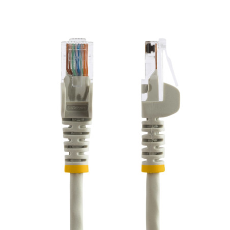 StarTech.com 45PAT5MGR cavo di rete Grigio 5 m Cat5e U/UTP (UTP)