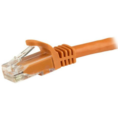 StarTech.com Cavo patch CAT6 1,5 m - Filo di rame al 100% - Connettore antistrappo - Arancione