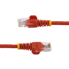 StarTech.com Cavo di Rete da 10m Rosso Cat5e Ethernet RJ45 Antigroviglio