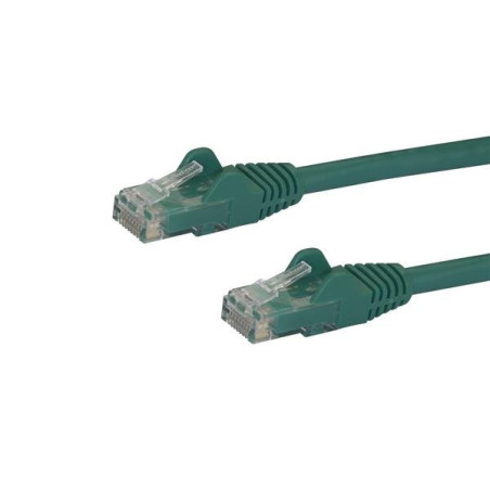 StarTech.com Cavo di rete CAT 6 - Cavo Patch Ethernet RJ45 UTP verde da 1m antigroviglio