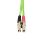 StarTech.com Cavo in Fibra Ottica Multimodale da LC a LC (UPC) OM5 da 2m, Cavo Patch Duplex LOMMF 50/125µm, VCSEL, 40G/100G,