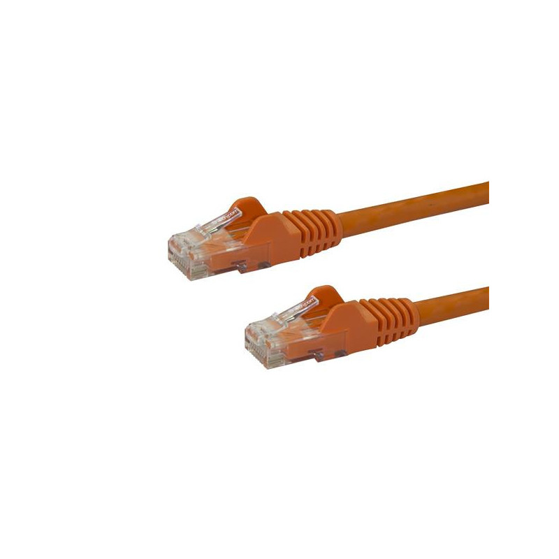 StarTech.com N6PATC10MOR cavo di rete Arancione 10 m Cat6 U/UTP (UTP)