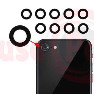 Glass Lens + Biadhesive Rear Camera For Iphone 8