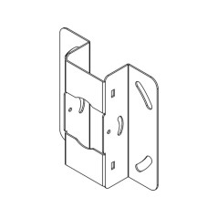 Multibrackets 0735 supporto per proiettore Soffitto Bianco