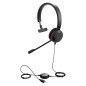 Jabra 4993-829-409 cuffia e auricolare Cablato A Padiglione Ufficio USB tipo A Bluetooth Nero