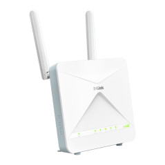 D-Link G415 E router wireless Gigabit Ethernet Dual-band (2.4 GHz 5 GHz) 4G Blu, Bianco