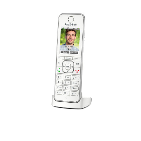 FRITZ!Fon C6 International Telefono DECT Identificatore di chiamata Bianco