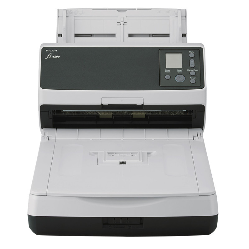 Ricoh fi-8290 ADF + scanner ad alimentazione manuale 600 x 600 DPI A4 Nero, Grigio