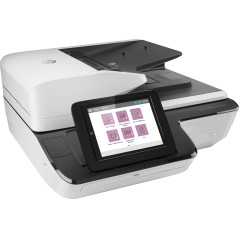 HP Scanjet Enterprise Flow N9120 fn2 Scanner piano e ADF 600 x 600 DPI A3 Nero, Bianco