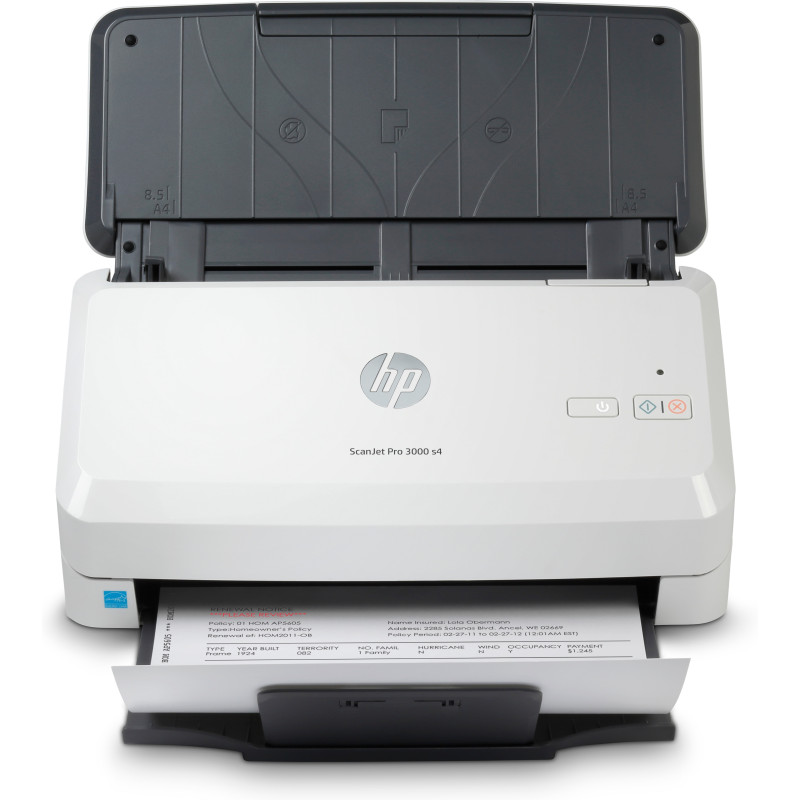 HP Scanjet Pro 3000 s4 Scanner a foglio 600 x 600 DPI A4 Nero, Bianco