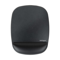 StarTech.com Tappetino per mouse con poggiapolso (17x18x2cm) - Tappetino per mouse ergonomico con supporto per il polso, Mouse