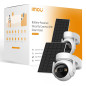 Imou Cell PT Lite Kit - Telecamera da Esterno a batteria con risoluzione 2K (3MP), Rilevamento Movimento/Umano, Visione