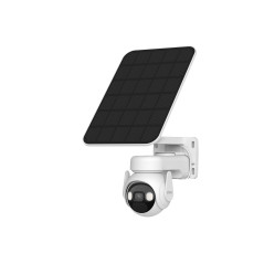 Imou Cell PT Kit - Telecamera da Esterno a batteria con risoluzione 2K (3MP), Rilevamento Movimento/Umano, Visione Notturna a