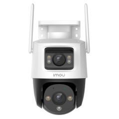 Imou Crusier DUAL 6MP (3MP+3MP) Telecamera Wi-Fi Esterno Doppio Obiettivo, 360°PTZ Videocamera Sorveglianza Esterno con Visione