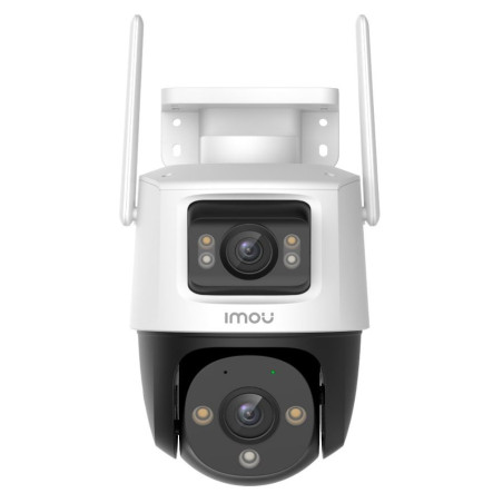 Imou Crusier DUAL 6MP (3MP+3MP) Telecamera Wi-Fi Esterno Doppio Obiettivo, 360°PTZ Videocamera Sorveglianza Esterno con Visione