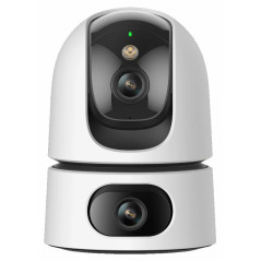 Imou mou Ranger DUAL 10MP (5MP+5MP) Telecamera WiFi Interno con Doppia Lente, 360°PTZ Telecamera da Interno, Rilevamento Umano,