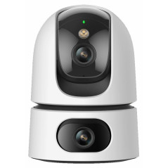 Imou Ranger DUAL 6MP (3MP+3MP) Telecamera WiFi Interno con Doppia Lente, 360°PTZ Telecamera da Interno, Rilevamento Umano,